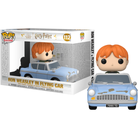 Ron with car - 112 - HARRY POTTER Ride - 20th Anniversary