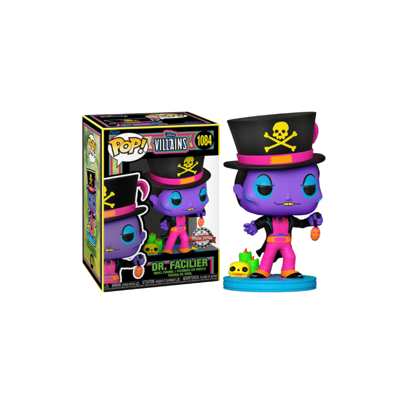 Dr. Facilier Blacklight SPECIAL EDITION - 1084 - DISNEY VILLAIN