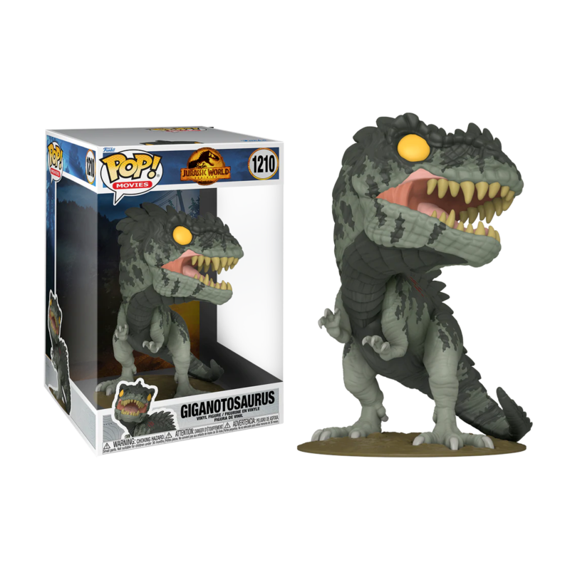 Giganotosaurus - 1210 - JURASSIC WORLD DOMINION - POP JUMBO 10"