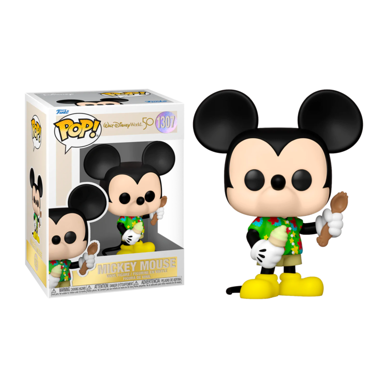Aloha Mickey - 1307 - WDW 50TH - POP Disney