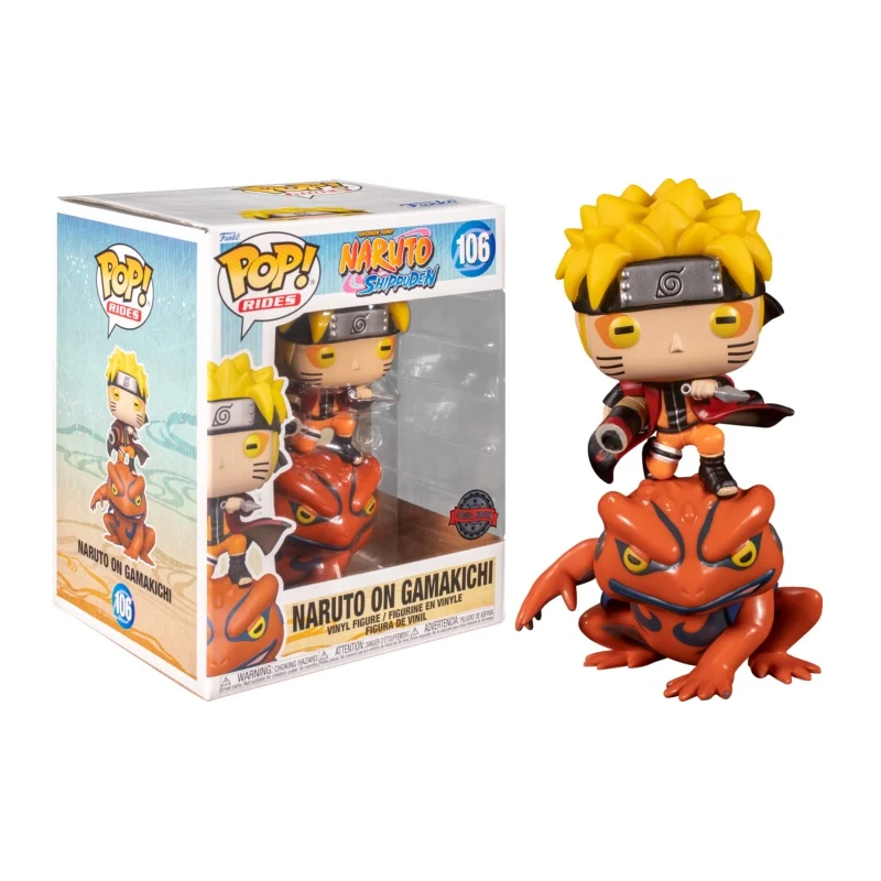 Naruto on Gamakichi (Special Edition) - 106 - NARUTO - Pop Rides